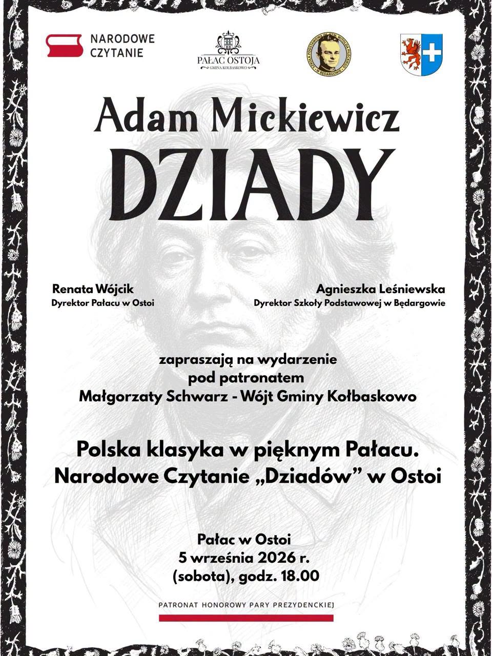 Dziady w&nbsp;Pałacu Ostoja