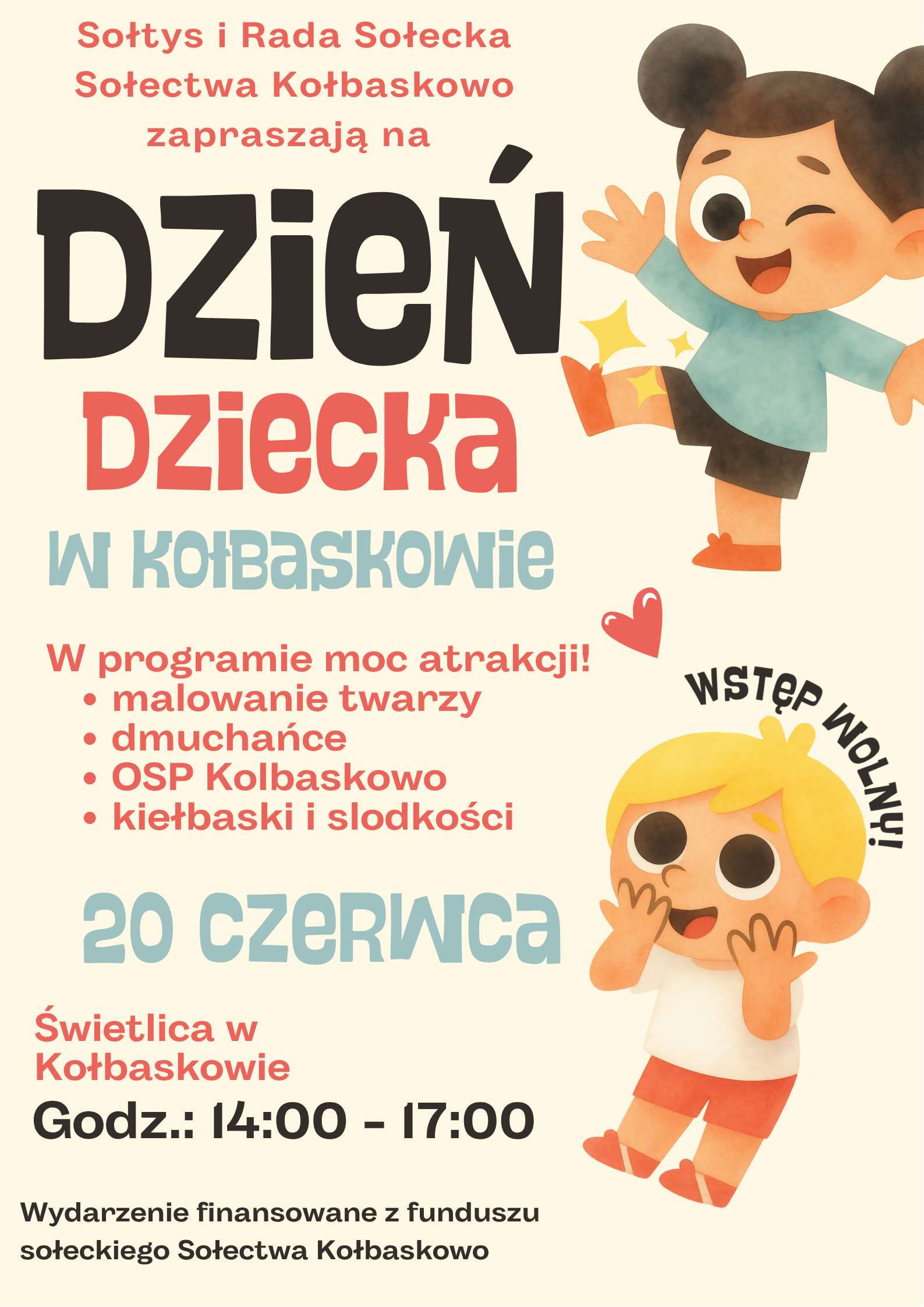 Dzień dziecka w&nbsp;Kołbaskowie 