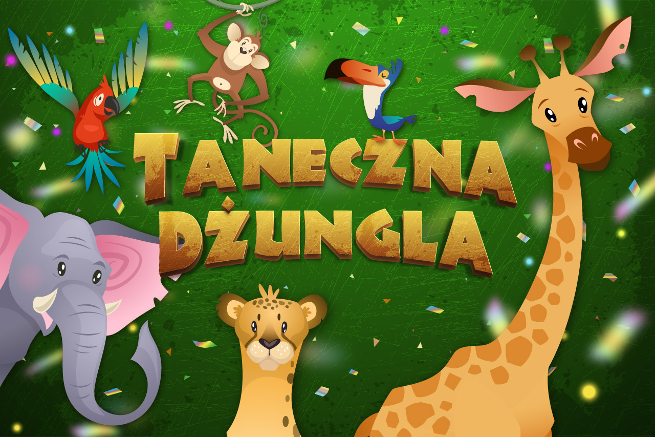 Taneczna dżungla zabawa karnawałowa dla dzieci 