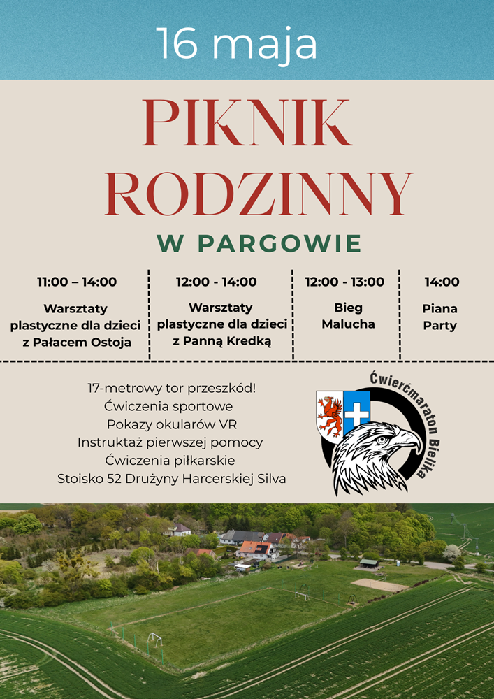Piknik rodzinny w&nbsp;Pargowie