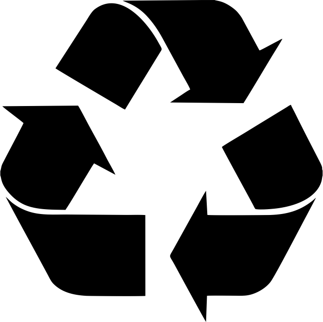 symbol segregacji opadów - odpady zmieszane
