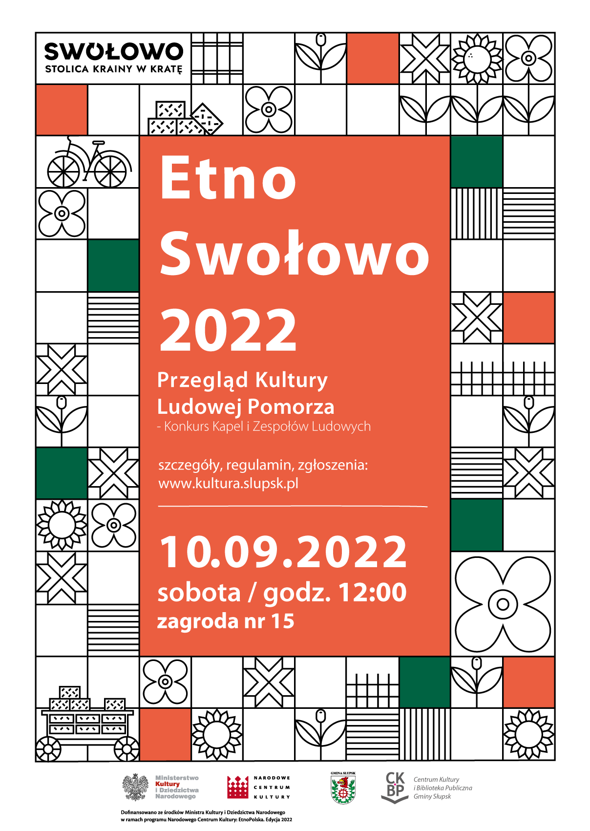 Plakat konkursu EtnoSwołowo 2022