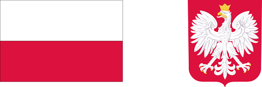 Godło i flaga Polski - Rządowy Fundusz Rozwoju Dróg