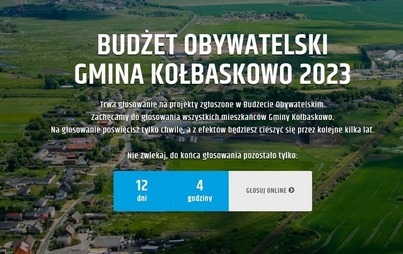 Zdjęcie do Trwa głosowanie w Budżecie Obywatelskim Gminy Kołbaskowo na 2023 rok 