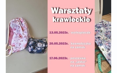 Zdjęcie do Warsztaty krawieckie w świetlicy w Stobnie