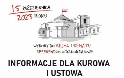 Zdjęcie do Informacje o miejscu głosowania mieszkańc&oacute;w Kurowa i Ustowa