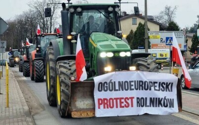 Zdjęcie do Og&oacute;lnopolski Protest Rolnik&oacute;w