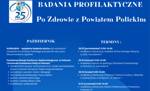 Zdjęcie do Bezpłatne badania profilaktyczne słuchu oraz testy PSA dla mężczyzn