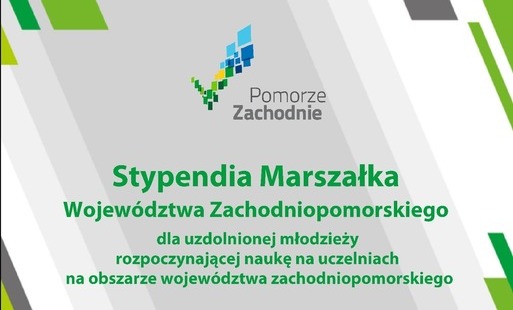 Stypendium Marszałka Województwa Zachodniopomorskiego dla uzdolnionej młodzieży rozpoczynającej naukę na uczelniach działających na obszarze województwa zachodniopomorskiego.