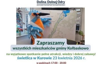 Dolina Dolnej Odry - warsztaty i spotkania informacyjne dla mieszkańców